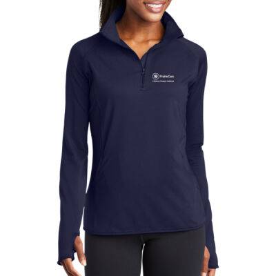 Ladies Sport-Wick Stretch 1/2-Zip Pullover Thumbnail