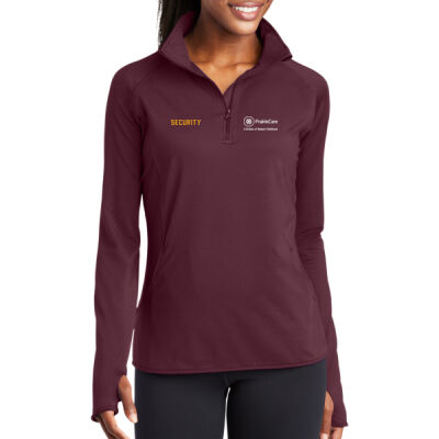 Ladies Sport-Wick Stretch 1/2-Zip Pullover Thumbnail